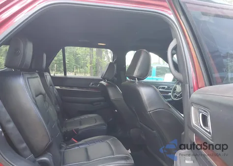 2018 Ford Explorer Platinum из США, поврежденный, VIN 1FM5K8HT5JGA45100